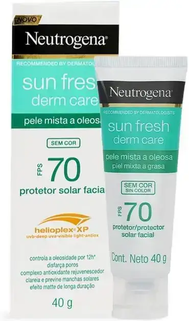 Protetor Solar Facial Neutrogena FPS 70