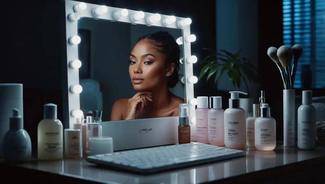 Skincare para quem usa computador o dia todo: rotina ideal