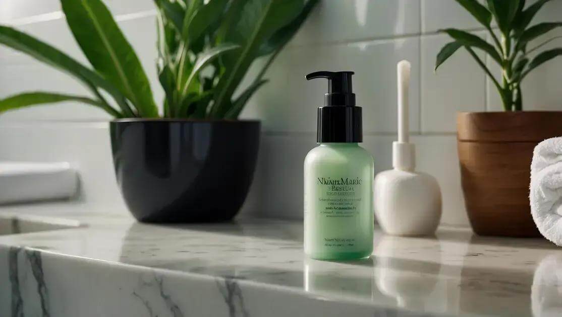 Skincare com Niacinamida: Redução de Manchas e Poros
