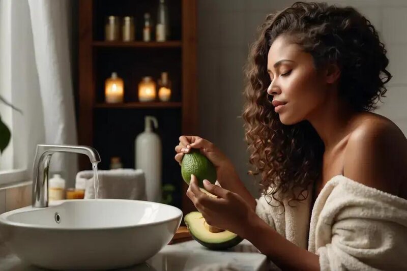 Nutrição Caseira para Revitalizar Cabelos Secos