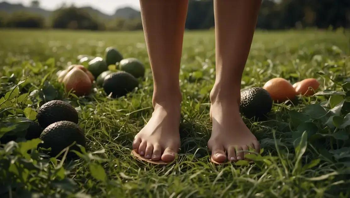 Alimentos que ajudam na recuperação da pele dos pés