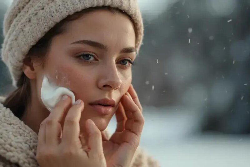 Rotina de skincare de inverno