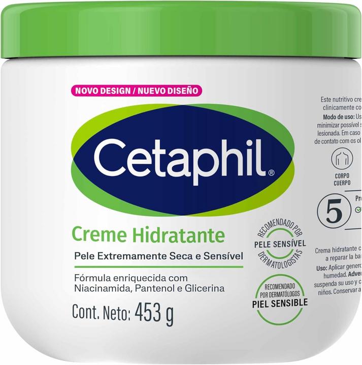 Creme Hidratante Cetaphil 453g: O Melhor para Pele Seca e Sensível