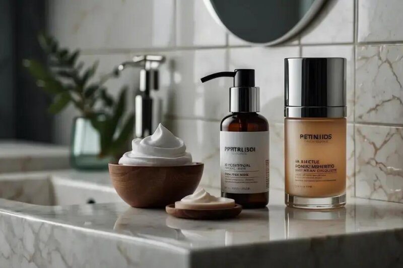 Peptídeos + Retinol: dupla poderosa para anti-idade moderno